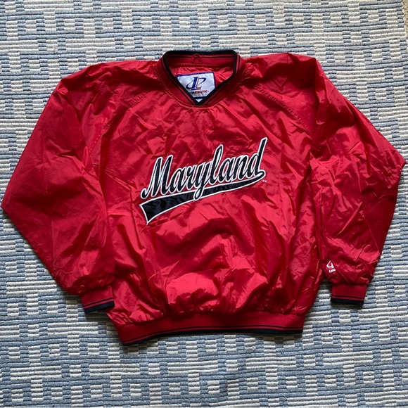 Logo Athletic Other - Vintage Maryland Graphic Satin Sweatshirt